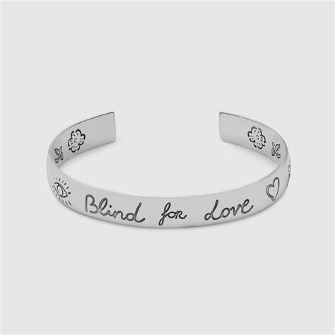 gucci love bracelet|gucci blind for love bracelet.